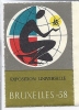 Expo 58 - Exposition Universelle, Bruxelles 1958 - Vignettes Isolée - Fantasy Labels