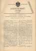 Original Patentschrift - H. Fischer In Ansbach , 1899 , Instrument Zur Vermessung , Abstecken Von Kreisbögen !!! - Sonstige & Ohne Zuordnung