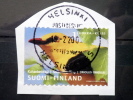 Finland - 2001 - Mi.nr.1587 - Used - Birds - Eurasian Golden Oriole - Definitives - Self-adhesive - On Paper - Used Stamps