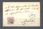 1855.- ALBACETE A MADRID - Cartas & Documentos