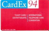 TARJETA DE ALEMANIA DE CARDEX '94 DE TIRADA 7000  NUEVA-MINT - K-Series : Série Clients