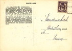 176/19 - Carte SNCB TP Service Petit Sceau 90 C VEURNE 1951 - Au Verso 2 X Cachet De Gare VEURNE - Covers & Documents