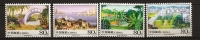 Chine China 2004 N° 3471 / 4 ** Villes, Xinglong, Université, Jinan, Fuqing Rongqiao, Kaiping, Voiture, Palmier, Voilier - Unused Stamps