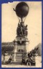 PARIS (XVIIe). La Porte Des Ternes Et Le Monument Des Aéronautes Du Siège (1906). Animation + Attelages. - Arrondissement: 17
