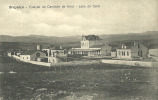 PORTUGAL - BRAGANÇA -ESTAÇÃO DOS CAMINHOS DE FERRO - LADO DA GARE - 1915 PC - Bragança