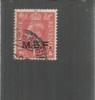 MEF 1943 - 1947 1 P TIMBRATO - Britische Bes. MeF