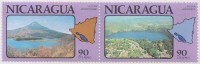 Volcano, Geology, Lake, Map, Mint Nicaragua - Volcans