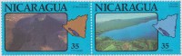 Volcano, Geology, Lake, Map, Mint Nicaragua - Volcans