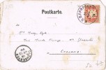 4100. Postal BAYERN Bahnpost 1900. Fuggerhaus In Ausgburg - Lettres & Documents