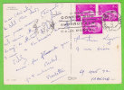 Sur CP - ESPAGNE - 3 Timbres - Other & Unclassified