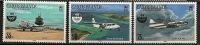 Turks Et Caiques Caicos 1985 N° 60 / 2 ** OACI, Aviation Civile, Avions, DC3, Convair 440, TCNA Islander - Turks And Caicos