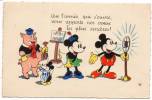 20889 -  Mickey  Chantant - Minie -  Et  Cochon Jouant Du  Violon     1937  -Walt  Disney - Unclassified