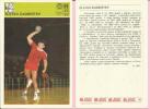 SPORT CARD No 153 - ZLATKO ŽAGMEŠTER, Yugoslavia, 1981., 10 X 15 Cm - Palla A Mano