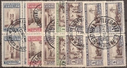 SPAIN - Tangier - Cinderella Telegraph In Blocks Of Four - Telegramas