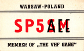 ZS30457 Cartes QSL Radio SP5SM POLAND Used Perfect Shape Back Scan At Request - Radio