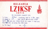 ZS30464 Cartes QSL Radio LZ1KSF BULGARIA Used Perfect Shape Back Scan At Request - Radio