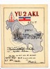 ZS30482 Cartes QSL Radio YU2AKL YUGOSLAVIA Used Perfect Shape Back Scan At Request - Radio