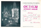 ZS30487 Cartes QSL Radio OK3KLM CZECHOSLOVAKIA Used Perfect Shape Back Scan At Request - Radio