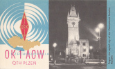 ZS30488 Cartes QSL Radio OK1AOW CZECHOSLOVAKIA Used Perfect Shape Back Scan At Request - Radio