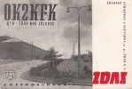 ZS30493 Cartes QSL Radio OK3KFK CZECHOSLOVAKIA Used Perfect Shape Back Scan At Request - Radio