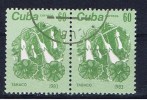 C+ Kuba 1983 Mi 2810 Blüte (Paar) - Used Stamps