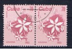 C+ Kuba 1983 Mi 2811 Blüte (Paar) - Used Stamps