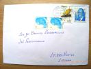 Cover Sent From Spain To Lithuania, Bird Oiseaux - Cartas & Documentos