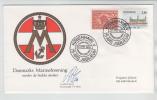 Denmark Cover With Special Postmark 30-4-1988 Denmark Marineforening Salutes The Danish Frigate Jylland With Cachet - Storia Postale