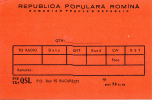 ZS30575 Cartes QSL Radio ROMANIA Not Used Perfect Shape Back Scan At Request - Radio