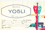 ZS30596 Cartes QSL Radio YO5LI ROMANIA Used Perfect Shape Back Scan At Reques - Radio