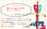 ZS30597 Cartes QSL Radio YO5-9517 ROMANIA Used Perfect Shape Back Scan At Reques - Radio