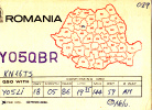 ZS30598 Cartes QSL Radio YO5QBR ROMANIA Used Perfect Shape Back Scan At Reques - Radio