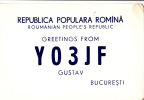 ZS30600 Cartes QSL Radio YO3JF ROMANIA Used Perfect Shape Back Scan At Reques - Radio