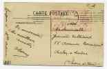 CPA Avec Cachet HOPITAL AUXILIAIRE N°62 COMITE DE GRENOBLE- CROIX ROUGE  / WW1 / ISERE / 1815 - Red Cross