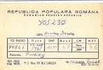 ZS30603 Cartes QSL Radio YO523O ROMANIA Used Perfect Shape Back Scan At Reques - Radio