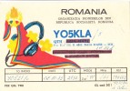 ZS30608 Cartes QSL Radio YO5KLA ROMANIA Used Perfect Shape Back Scan At Reques - Radio