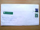 Cover Sent From Norway To Lithuania, Flowers - Cartas & Documentos