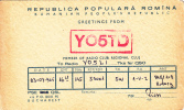 ZS30607 Cartes QSL Radio YO5TD ROMANIA Used Perfect Shape Back Scan At Reques - Radio