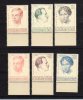 LUXEMBOURG       Neuf  **     Y. Et T.  N°  324 / 329  Bord De Feuille         Cote:  50,00  Euros - Unused Stamps