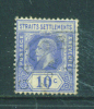 STRAITS SETTLEMENTS  -  1919/36  George V   10c  Used As Scan - Straits Settlements