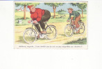 Carte 1940 Signée Chaperon Jean : Vélos ,vélo, Cyclistes - Chaperon, Jean