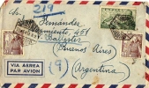 3541  Carta Aerea, Madrid 1951, - Lettres & Documents