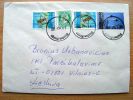 Cover Sent From Norway To Lithuania, Insects, Innland Grasshopper - Lettres & Documents