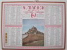 ALMANACH DES POSTES 1947 LE MONT SAINT MICHEL - Grand Format : 1941-60