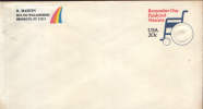 USA-Postal Stationary Envelope 1983- Remember Our Paralyzed Veterans - Handicap