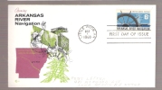 FDC Arkansas River Navigation  - Scott # 1358 - 1961-1970