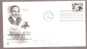 FDC Henry Ford - Scott # 1286A - 1961-1970