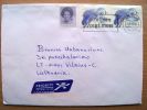 Cover Sent From Netherlands To Lithuania, Waddenzee - Cartas & Documentos