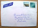 Cover Sent From Netherlands To Lithuania, Van Der Meer - Storia Postale