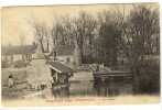 Carte Postale Ancienne Gouvieux - Chaumont. Le Lavoir - Métiers, Laveuses, Lavandières - Gouvieux